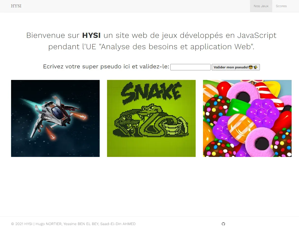 projet Hysi